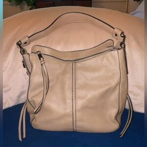 EUC Realer Women Large Designer Ladies Hobo bag Bucket Purse Faux Leather